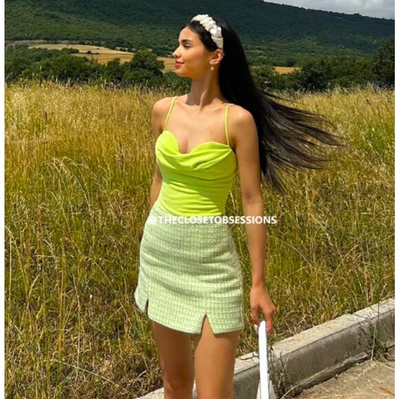 ZARA High-Waisted Skort NWT - Picture 9 of 16